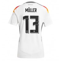 Tyskland Thomas Muller #13 Hjemmedrakt Dame EM 2024 Kortermet